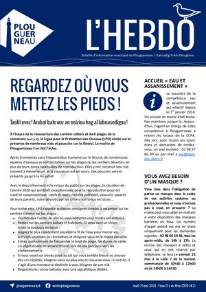 Couverture - BIM 21-2020
