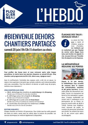 Couverture - BIM 25-2020