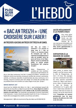Couverture - BIM 28-2020