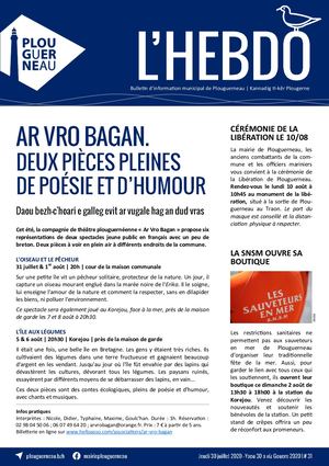 Couverture - BIM 31-2020