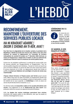 Couverture - BIM 45-2020