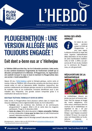 Couverture - BIM 49-2020