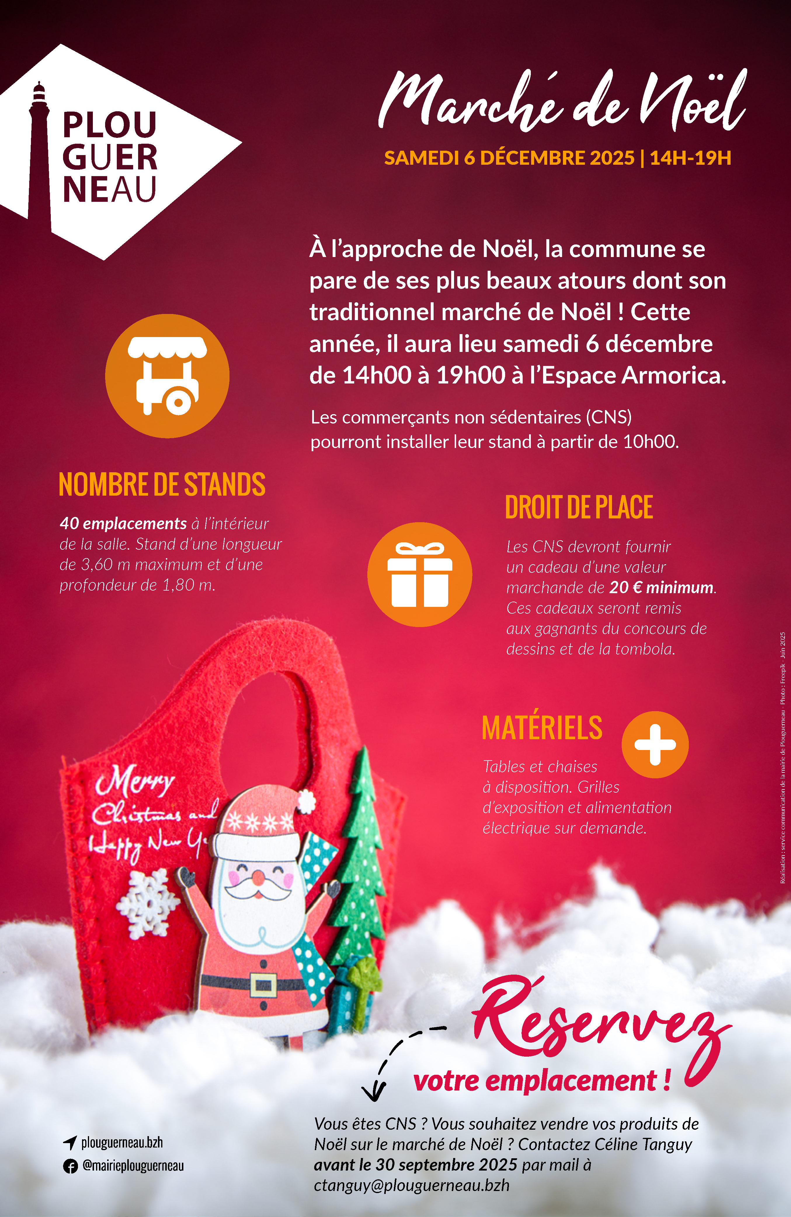 Mailing - CNS - Marché de Noël 2025
