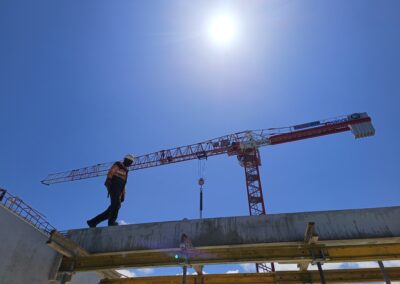 Installation prédalle du R+1 début juillet 2025