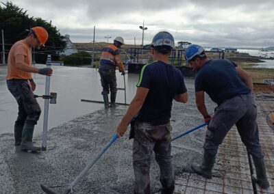 Coulage du plancher du R+1 18 juillet 2025