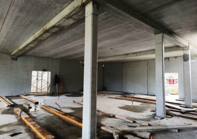 Démontage chantier gros oeuvre – début septembre 2025