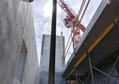 Démontage chantier gros oeuvre – début septembre 2025