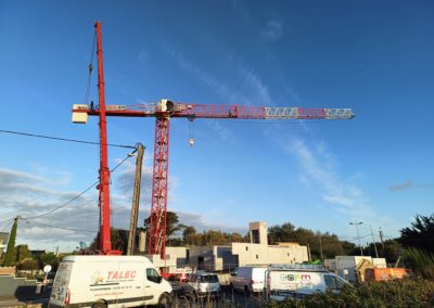 Démontage grue gros oeuvre – fin septembre 2025
